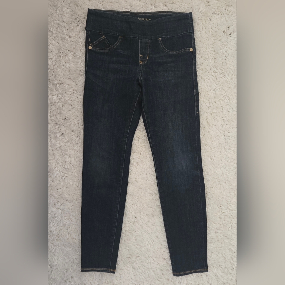 Rock & Republic Denim Rx Dark Wash Women's Skinny Jeans 10M
